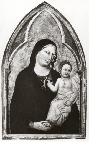 Anonimo — Jacopo del Casentino - sec. XIV - Madonna con Bambino — insieme